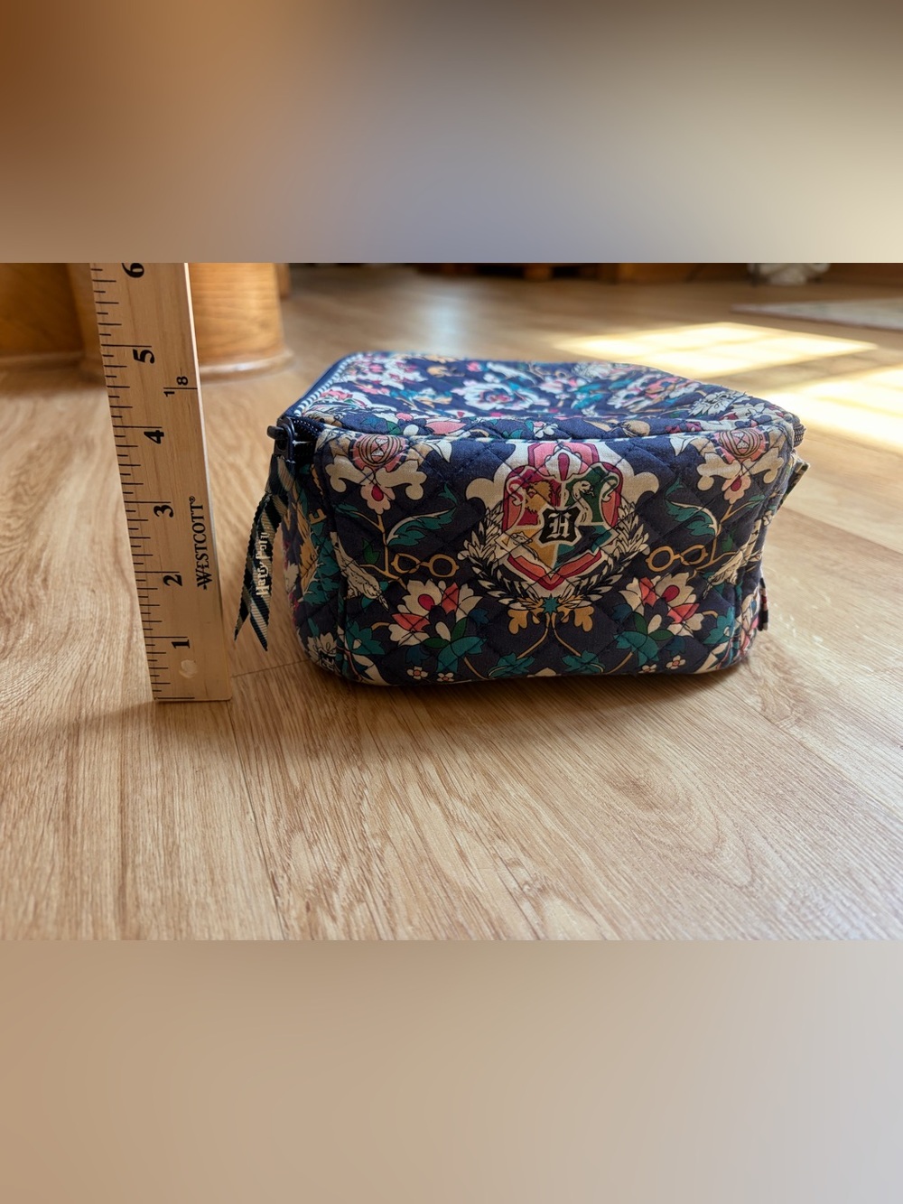 Vera Bradley Harry Potter Hogwarts Lunch Box Bag Tote Quilted Insulated - Picture 5 of 8